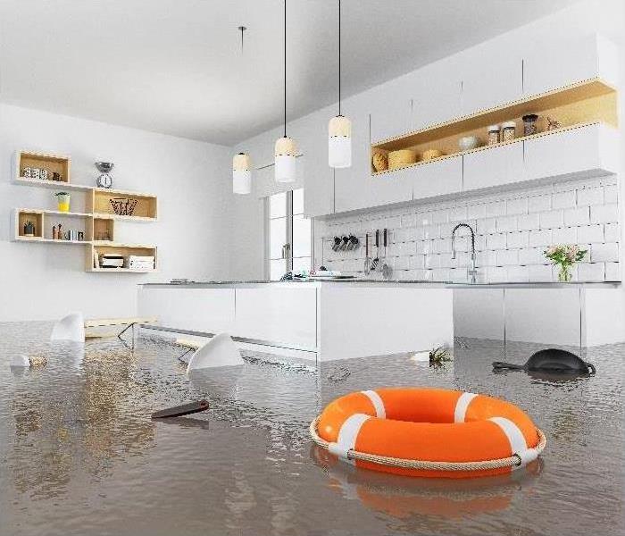 Flooded Kitchen